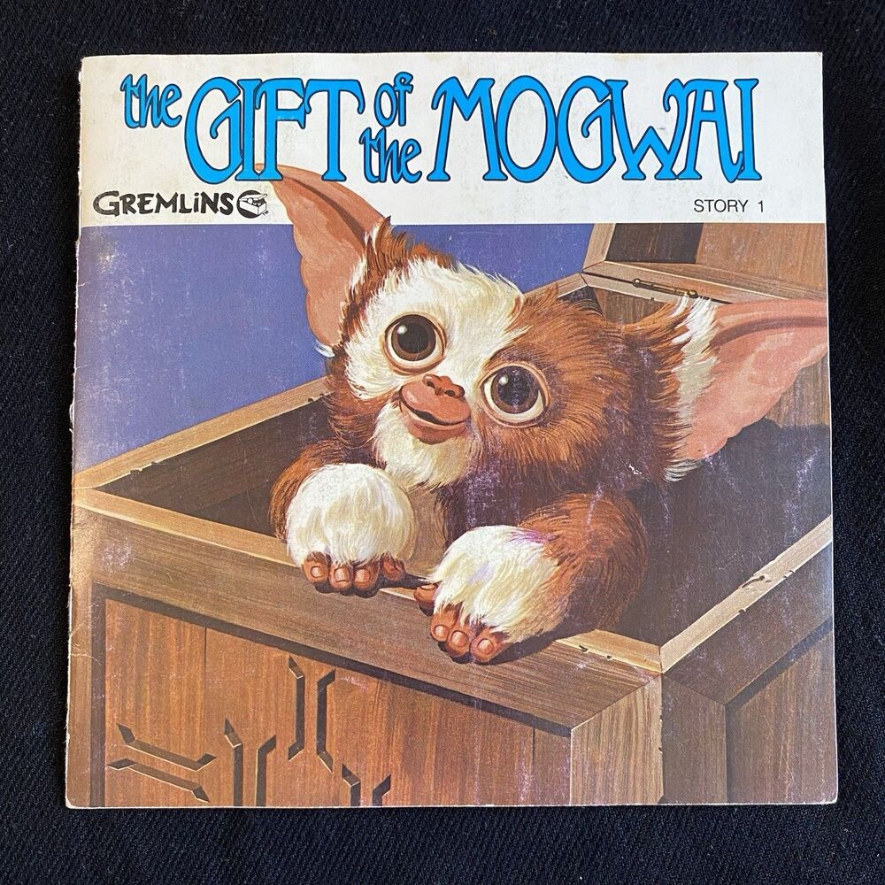 Gremlins: The Gift of the Mogwai Read-Along Book and Record 1984 Vintage